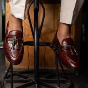 Don Giovanni Croc Textured Tassel